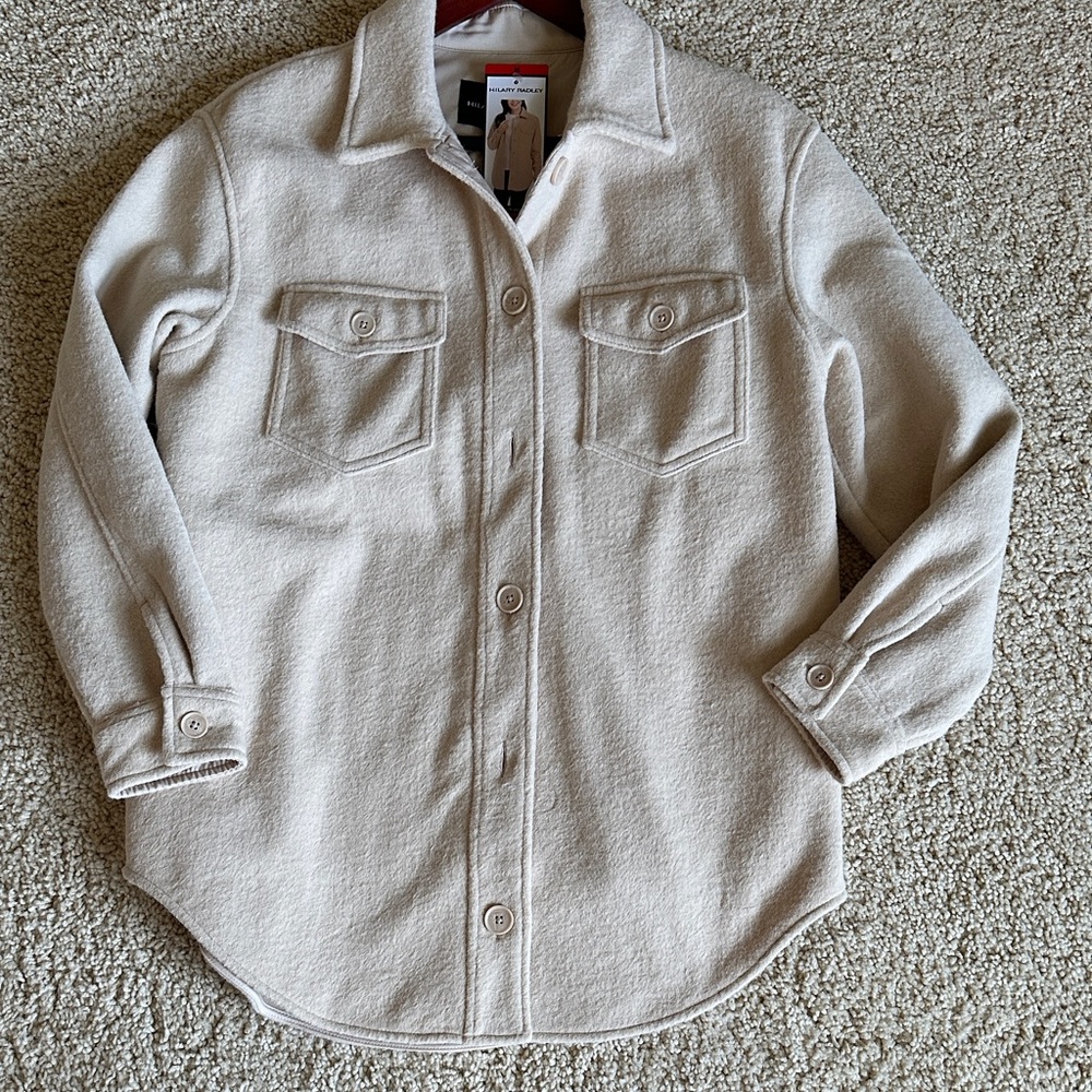 Hilary Radley Beige Utility Jacket